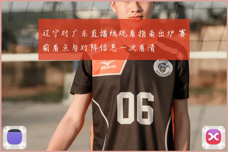 辽宁对广东直播线观看指南出炉 赛前看点与对阵信息一次看清